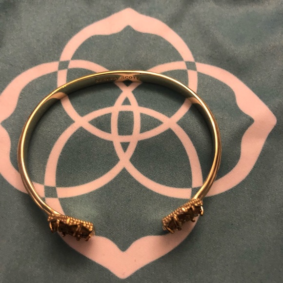 Kendra Scott Arden Bracelet - Gold Drusy - Picture 4 of 5